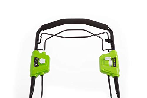 Greenworks 40V 21-Inch Cordless Brushless Self-Propelled Lawn Mower, 5.0Ah Battery and Charger, LMF403