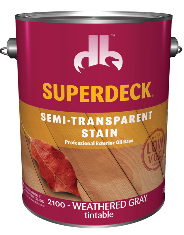 Superdeck Semi-Transparent Stain Voc Formula (Case of 4)