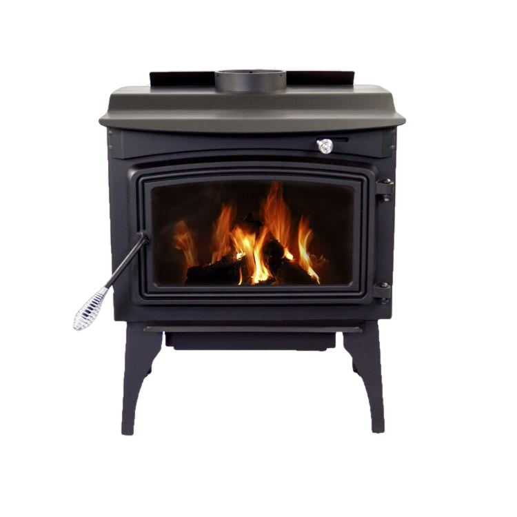 Pleasant Hearth WSL-1800 1,800 Sq. Ft. Medium 65,000 BTU EPA Certified Wood-Burning Stove New