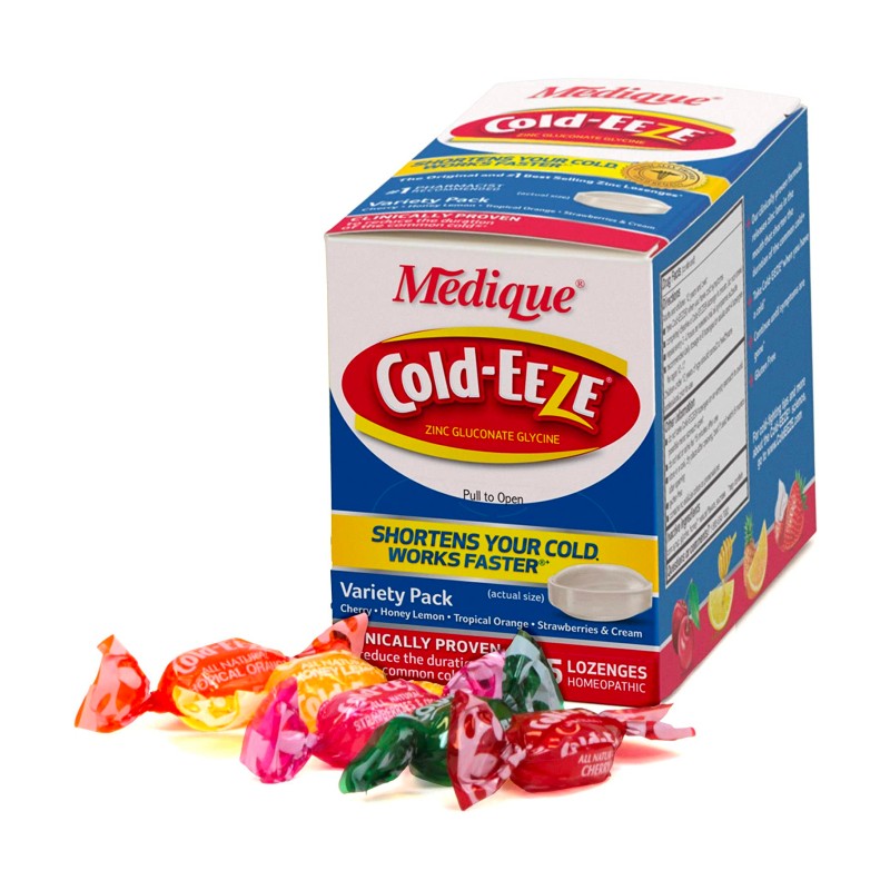 Medique Cold-Eeze Lozenges - (25/box - 72 Boxes)