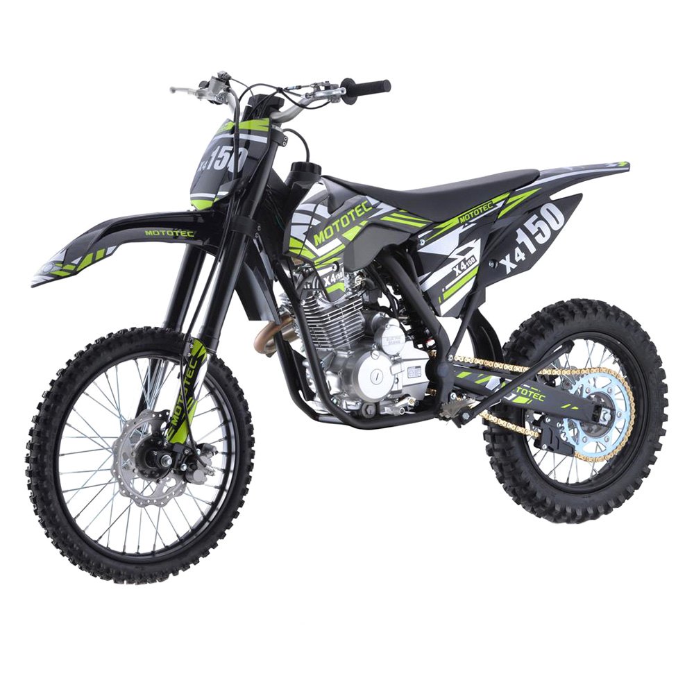 MotoTec X1 70cc 4-Stroke Gas Dirt Bike