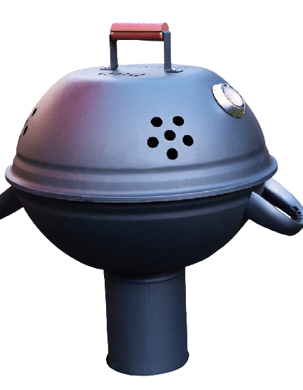 QStoves QBQ Barbecue Grill & Smoker With Thermometer New