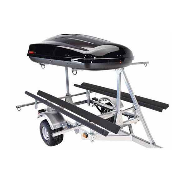 Malone LowMax 2 Kayak w/ Cargo Box Trailer Package