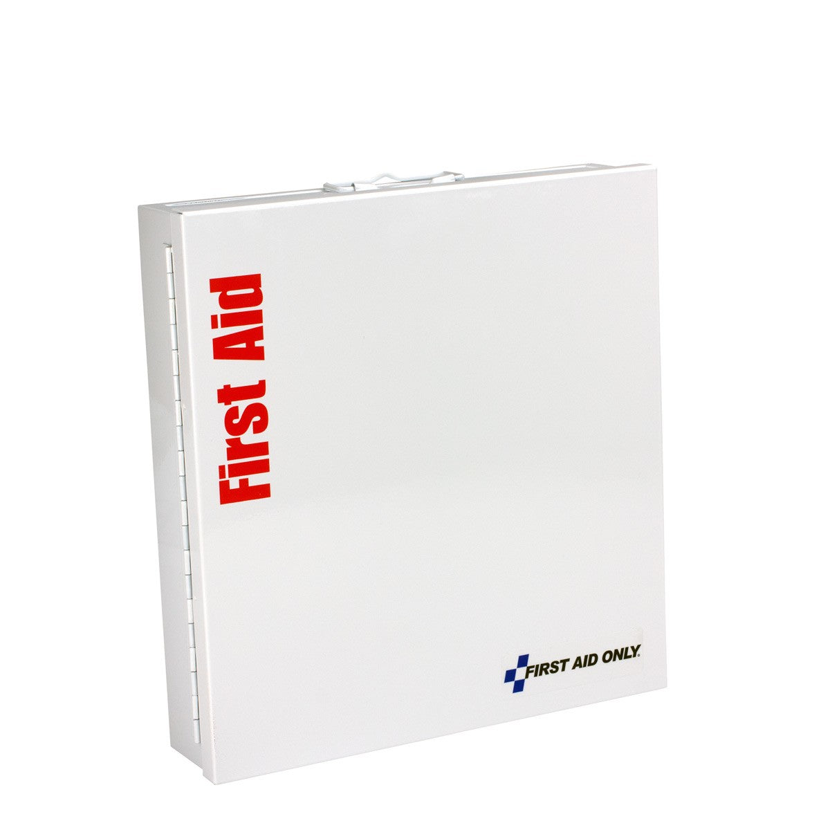 First Aid Only 50 Person Large Metal Smart Compliance First Aid Cabinet without Medications and with Custom Logo (Case of 10)