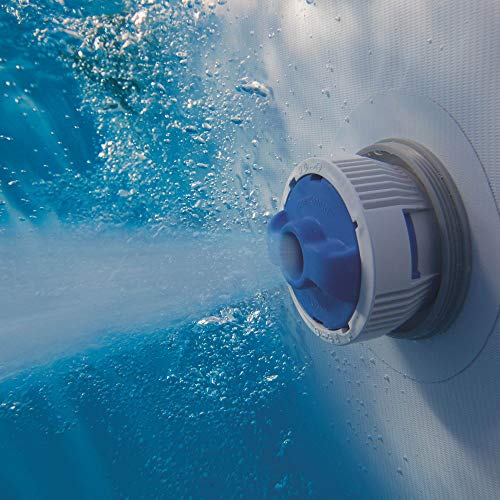 Bestway Power Steel Swim Vista 16x4 Foot Above Ground Swimming Pool Set w/Pump