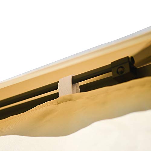 YIREAUD Canopy Tent Gazebo,12 x 10 Grill Gazebo for Patios BBQ Outdoor Patio Large Garden Top Gazebo with Sidewall Party Tent