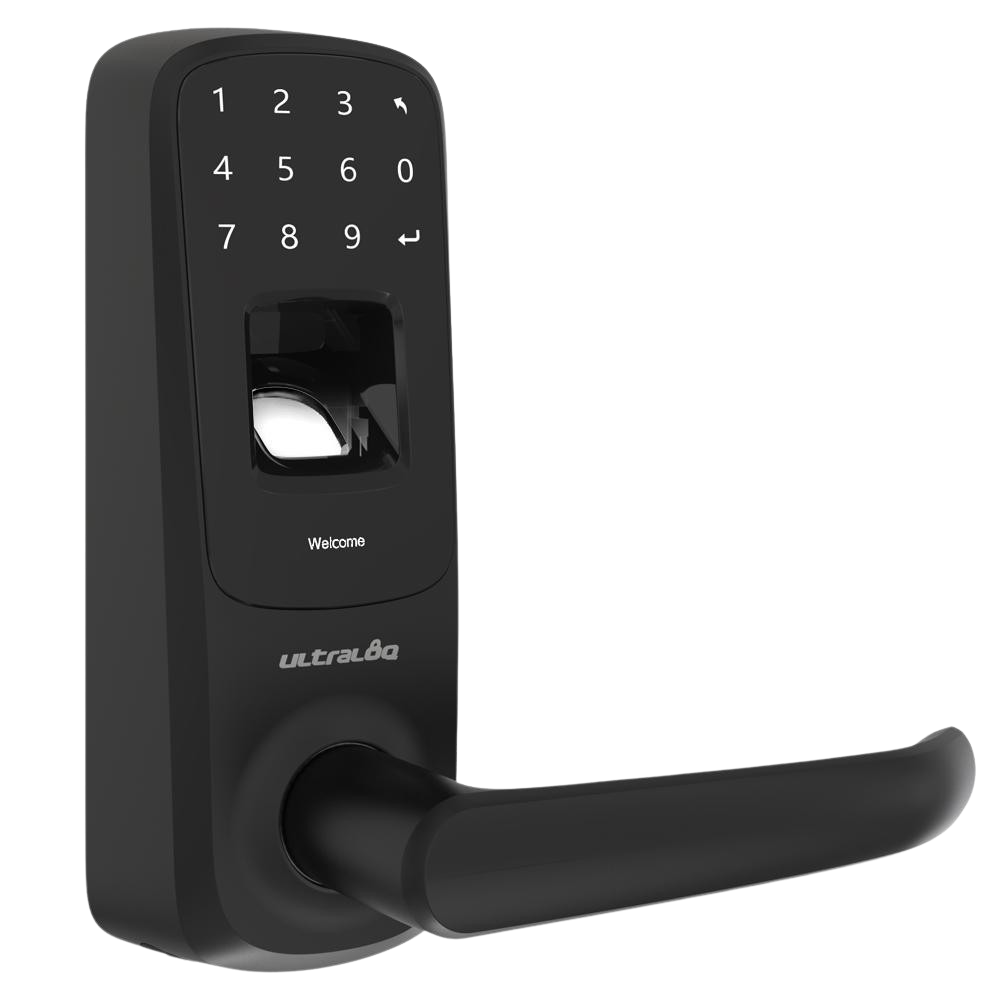 U-Tec UL3 BT (2nd Gen) Smart Lever Lock in Black New