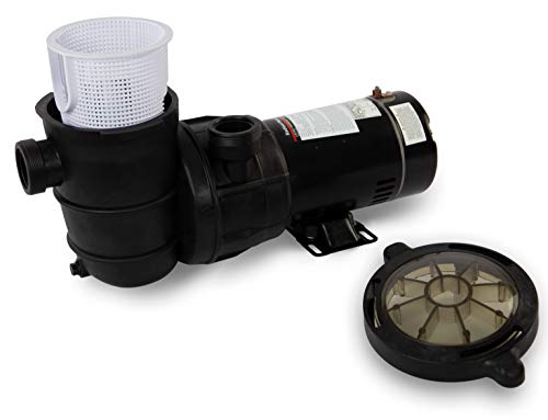 Rx Clear Extreme Force High Performance Pool Pump for Above Ground Swimming Pools | Single Speed | 1 HP Pump | 115V 12 Amps | Economically Smart Choice | 6-Foot Cord Included