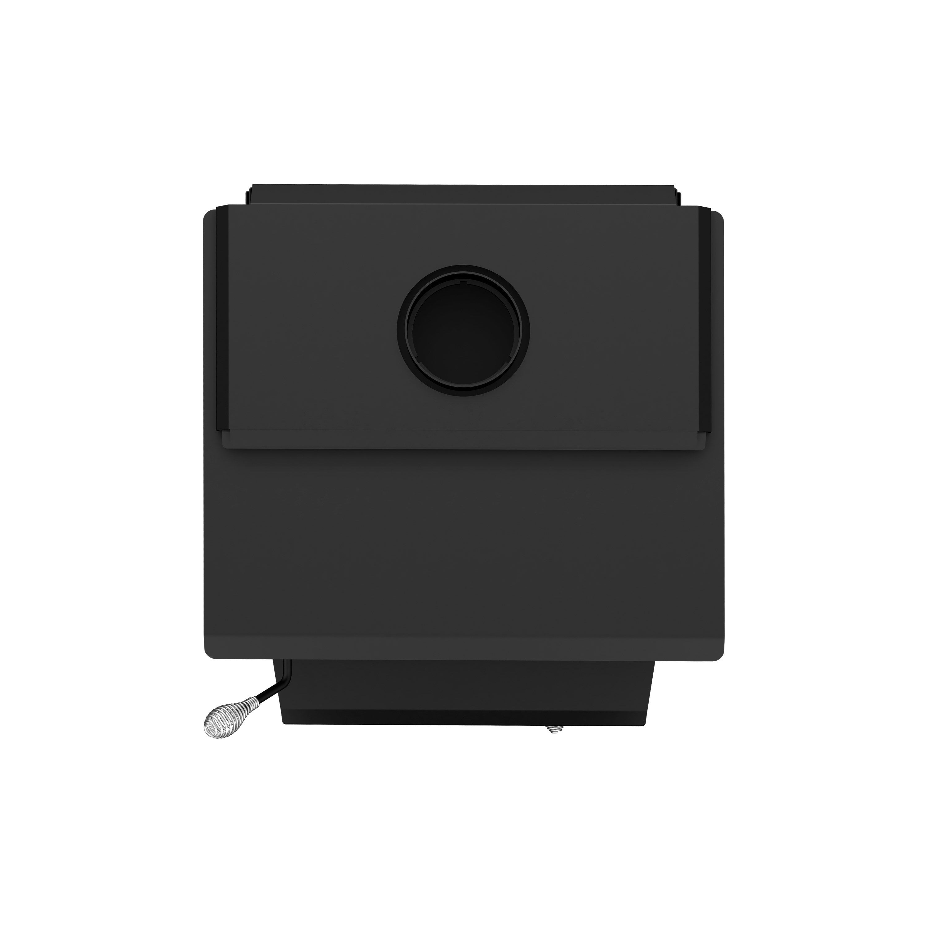 Drolet Escape 2100 2,700 Sq. Ft. Wood Stove Brushed Nickel Trim On Pedestal New