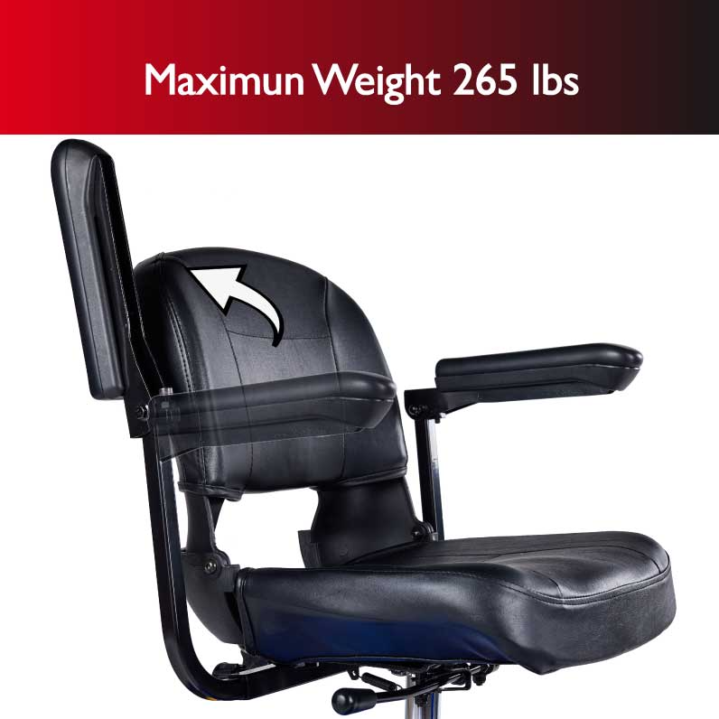 Zip'r Roo 3 Travel Mobility Scooter Red Open Box