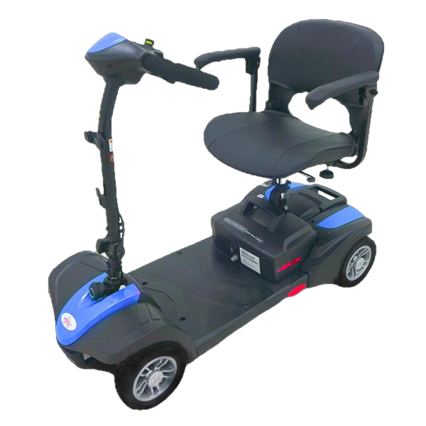 EV Rider Minirider Lite 4 Wheel Mobility Scooter Blue Open Box (free upgrade to new)