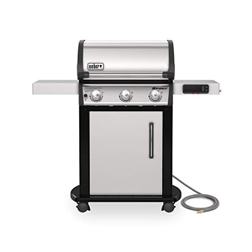 Weber 47502401 Spirit SX-315 SS NG Natural Gas Grill, Stainless Steel