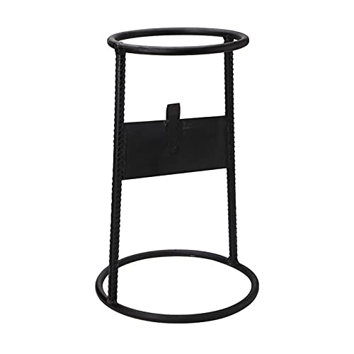 zlw-shop Hand Cast Steel Kindling Wood Splitting 20.0 Inches (H) Wood Splitting Tool Home Farm Firewood Kindling Splitter with Enlarged Base