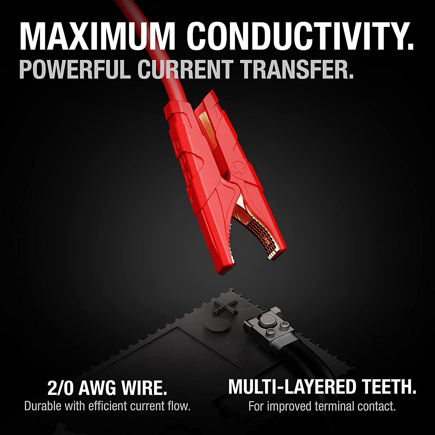 NOCO GBC004 Boost MAX 24 Inch 12v and 24v Battery Clamps New