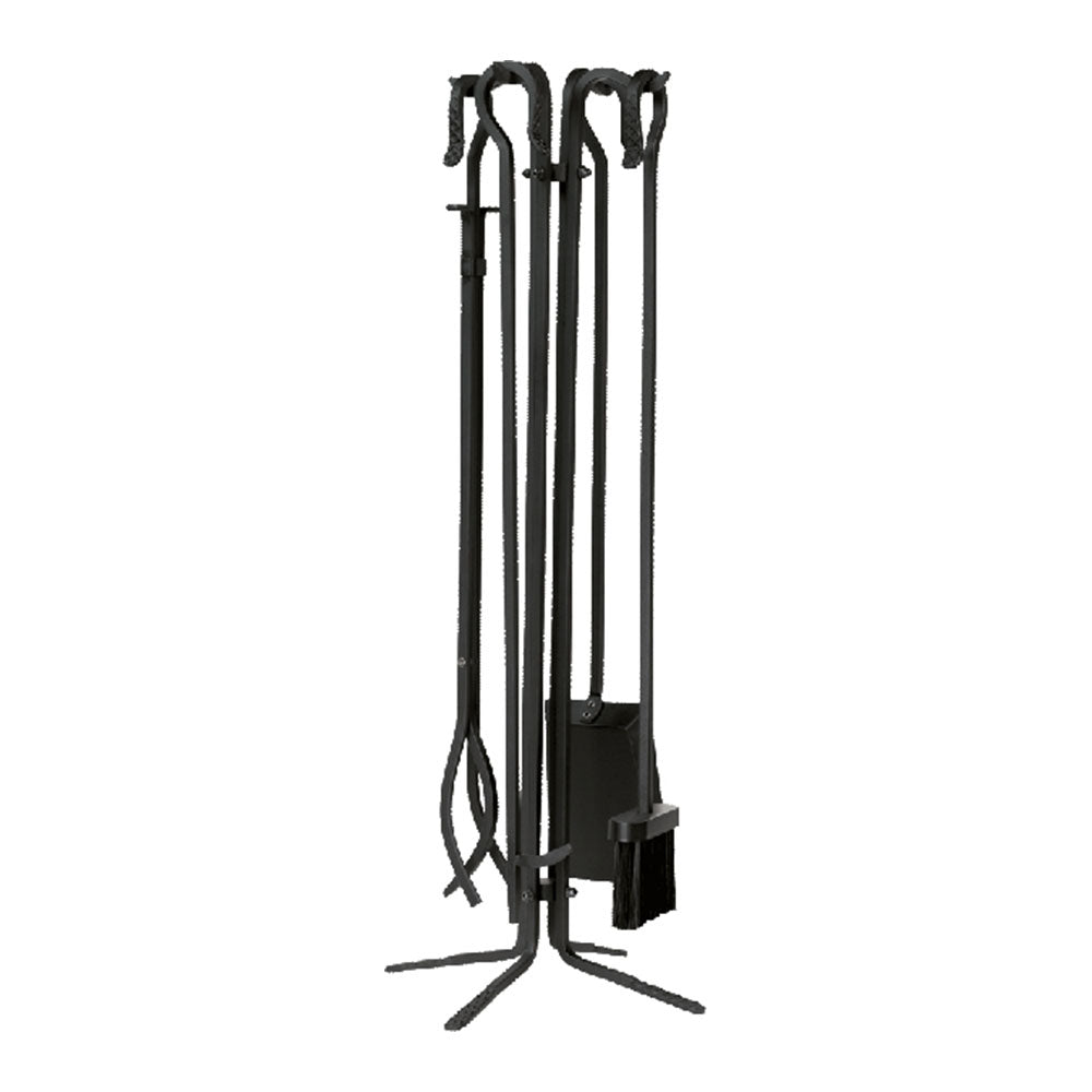 Dagan 5-Piece Wrought Iron Fireplace Tool Set