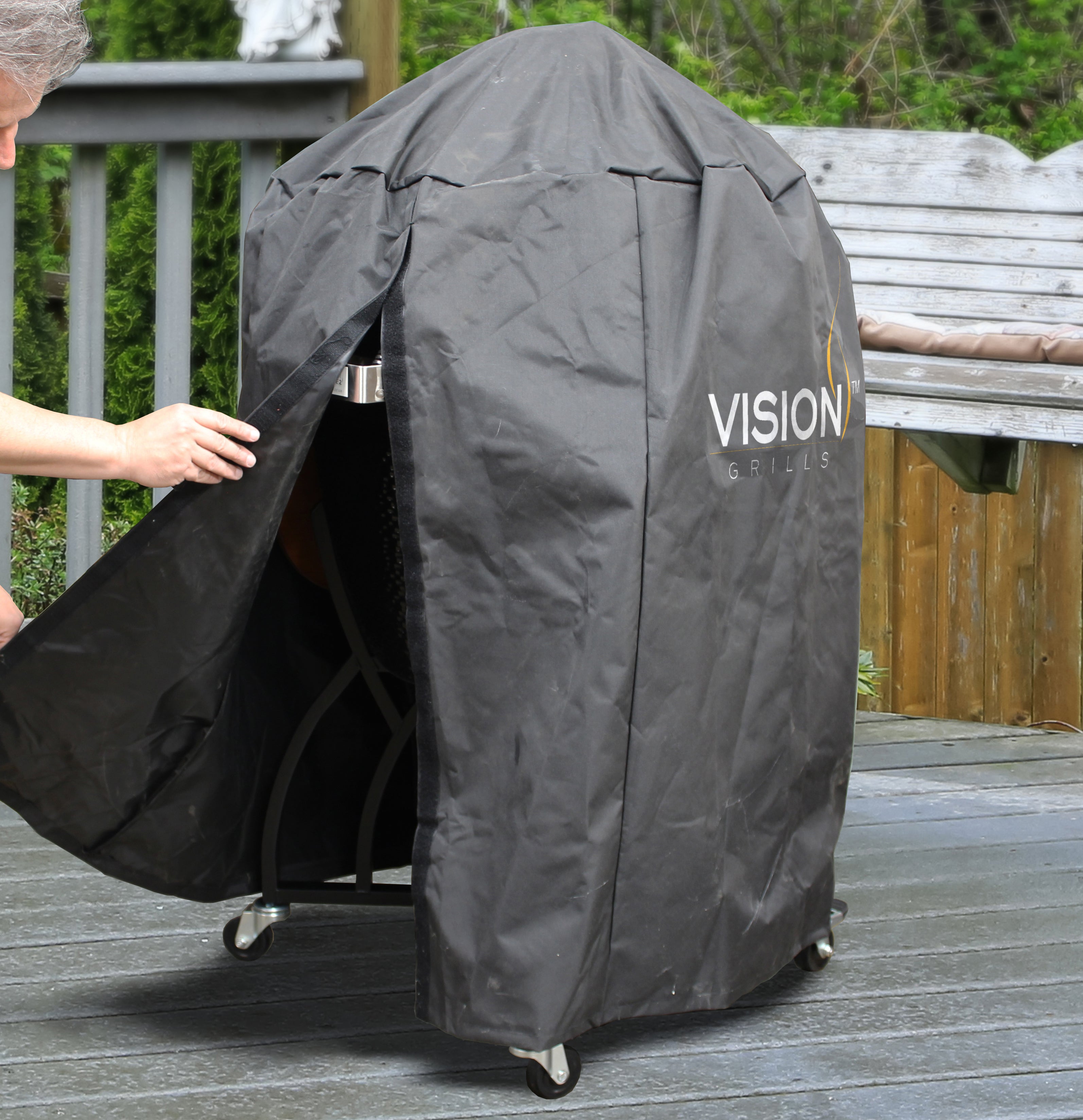 Vision Grills Elite Series XR402 Deluxe Ceramic Kamado Grill