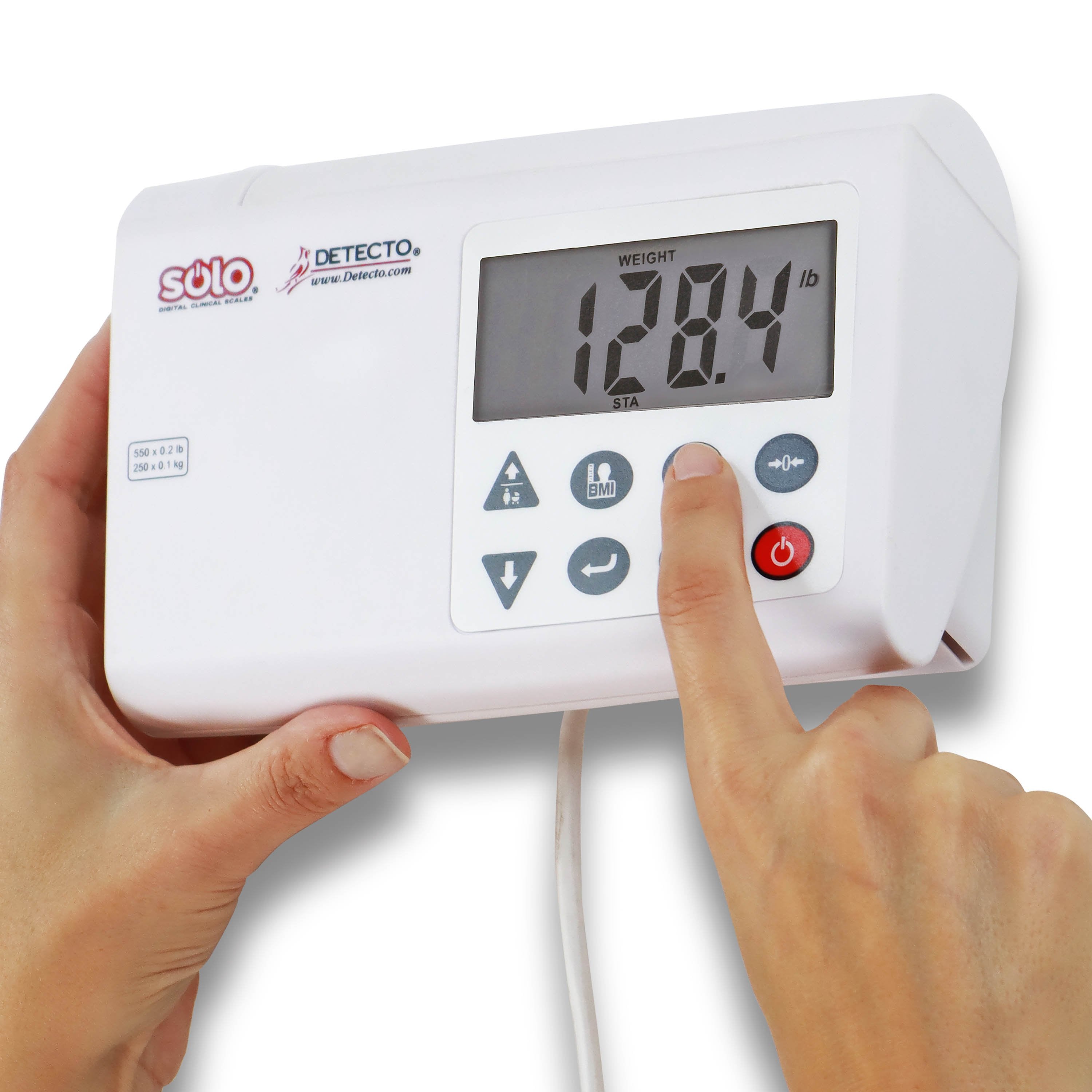 Detecto SOLO-RI Low-Profile Scale with Remote Indicator