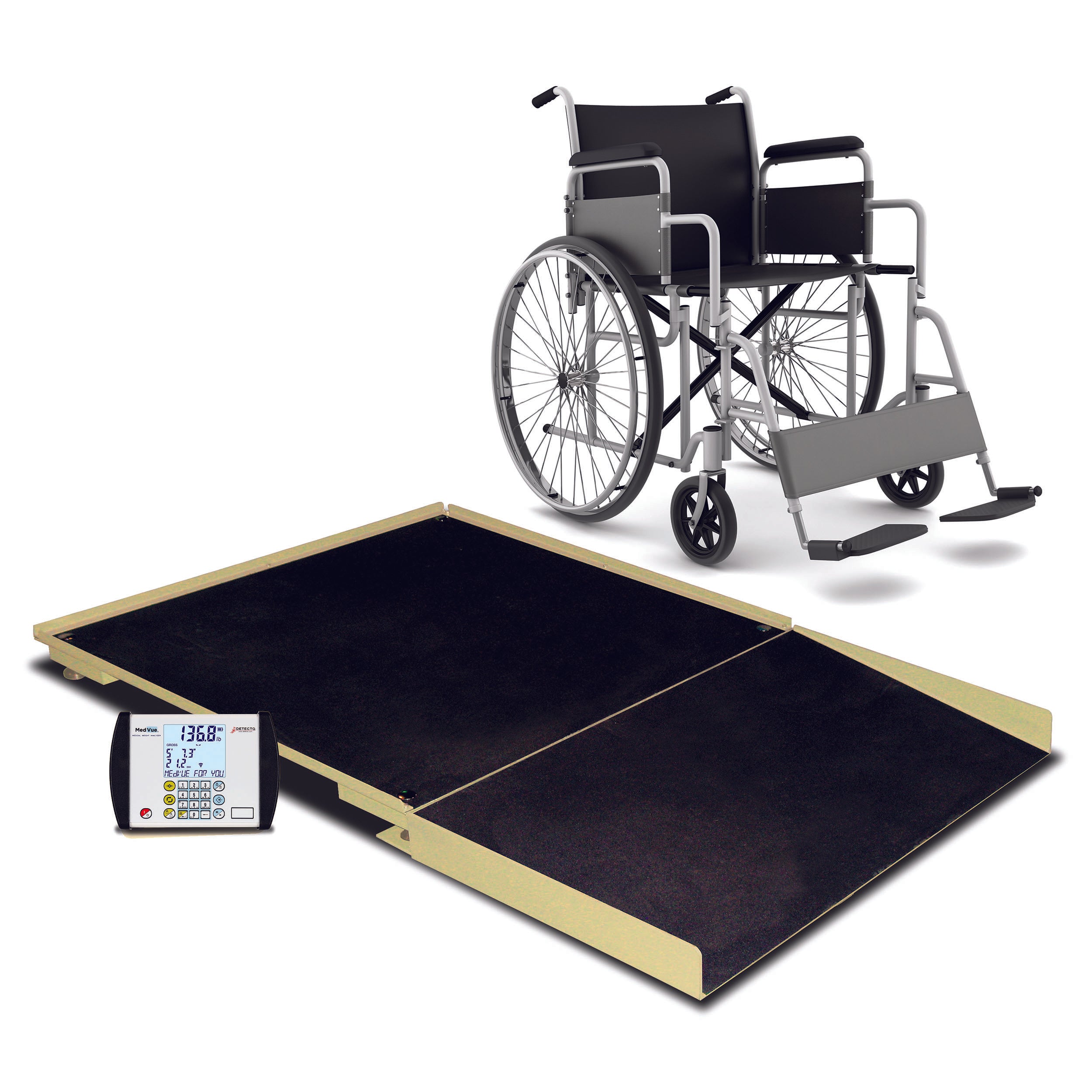 Detecto FHD Series Stationary Wheelchair Scale