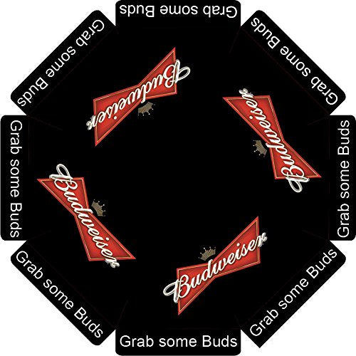 Budweiser 9 Foot Beer Patio Umbrella Market Style New