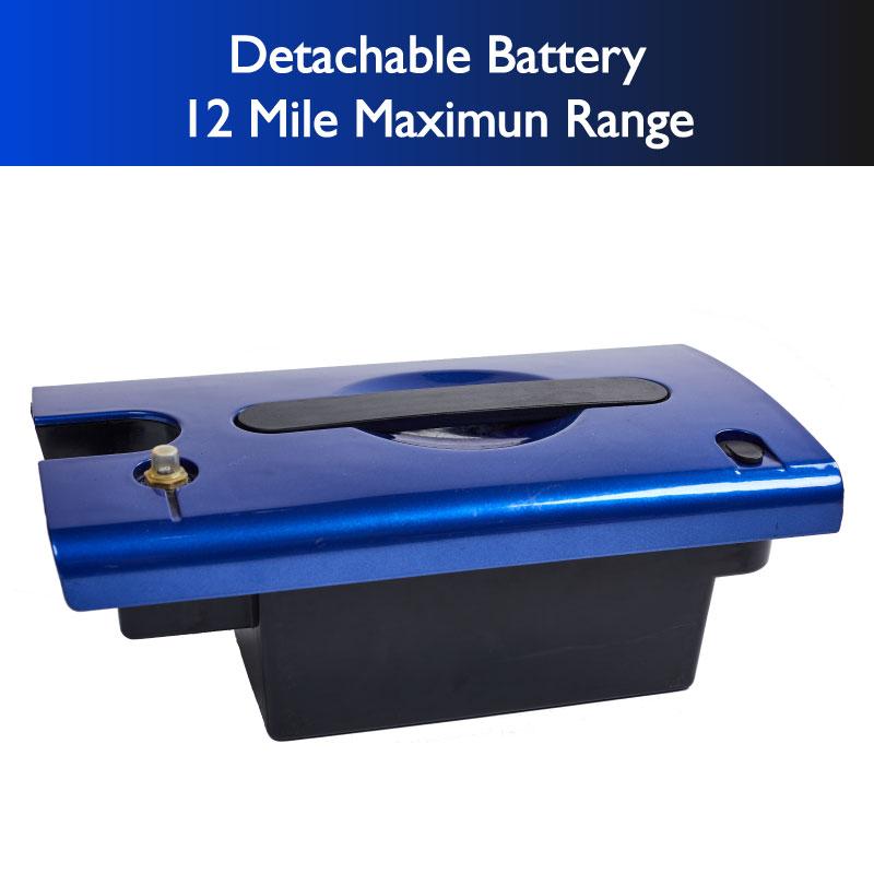 Zip'r 4 XTRA Traveler Long Range Mobility Scooter Blue New