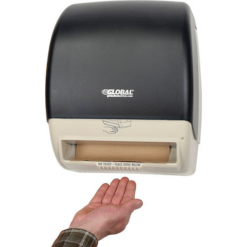Global™ Plastic Automatic Roll Paper Towel Dispenser - 8