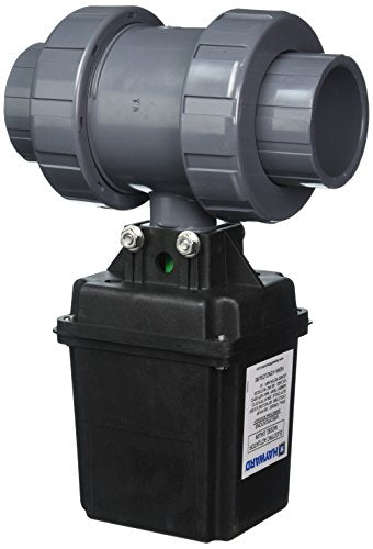 Hayward EAUTB120STE 2-Inch EAUTB Series Actuated 2-Way True Union Ball Valve with Threaded EPDM Seal