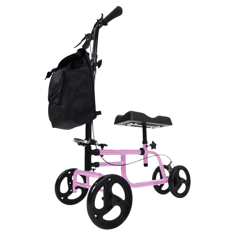 Vive Health MOB1007PNK Steerable Knee Walker Pink New