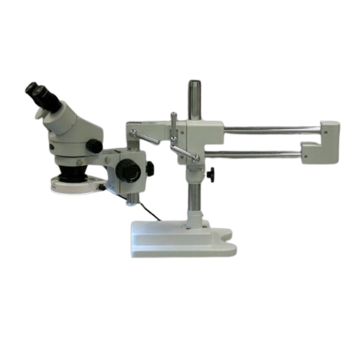 Amscope SM-4B-80S 7X - 45X Zoom Magnification Circuit Inspection Stereo Microscope with 80 LED Light New