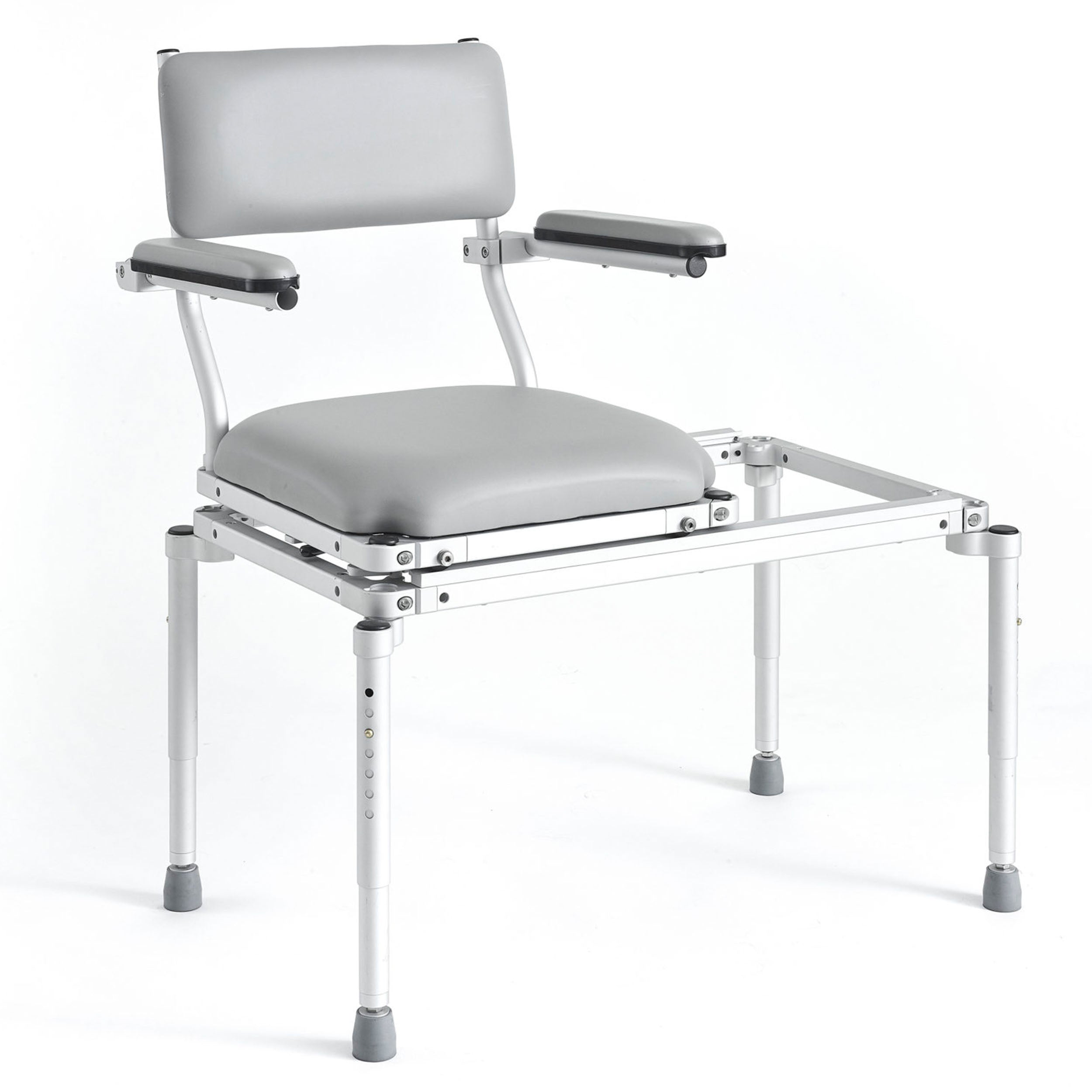 Nuprodx Multichair 5300-XX Stationary Tub/Slider System Transfer Bench