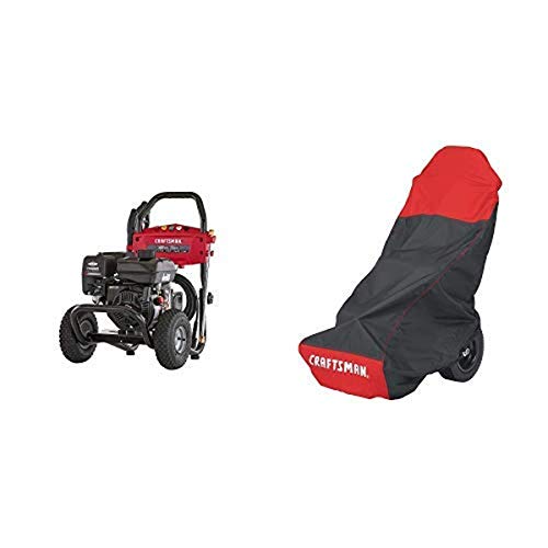 CRAFTSMAN CMXGWAS021024 3400 MAX PSI 2.5 MAX GPM Gas Pressure Washer Powered by Briggs & Stratton 208cc Engine and Washer Cover