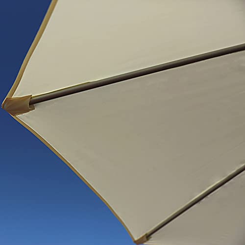 LKP Garden Patio Umbrella, Market Table Umbrella, Outdoor Sunbrella with Crank, Market Umbrella for Outside Pool Backyard Lawn Courtyard
