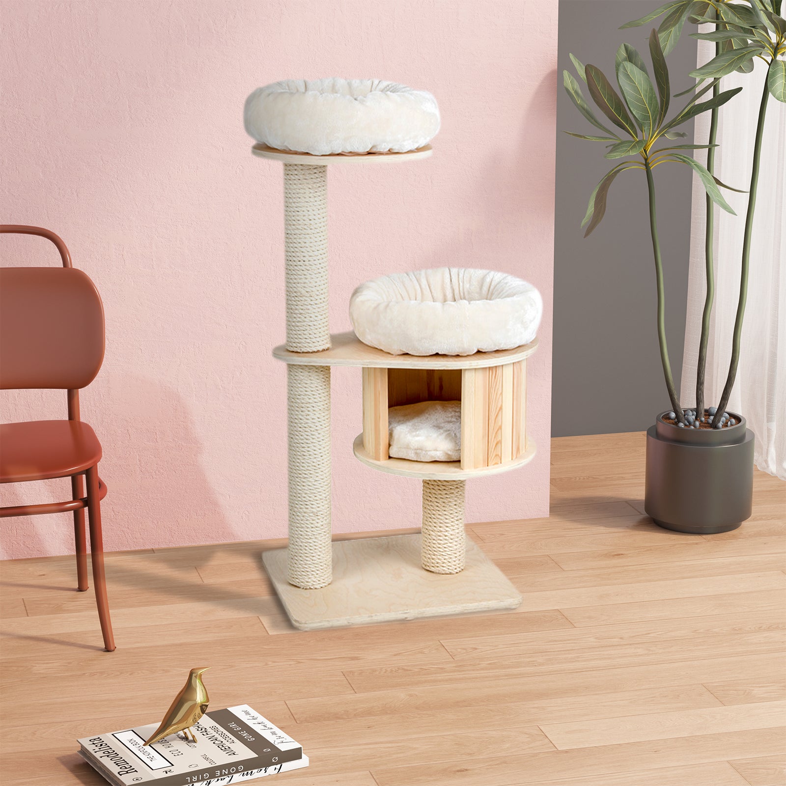 Round Tower Cat Tree