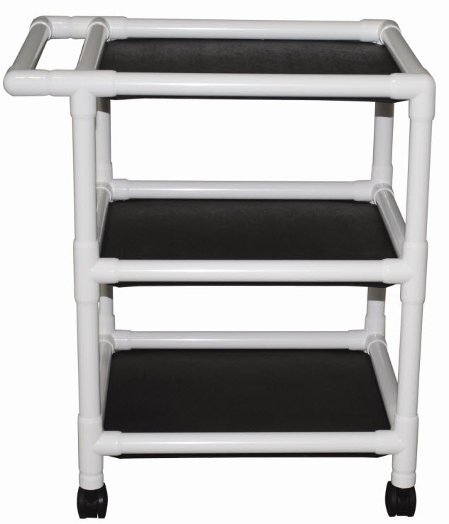 MJM Multi-Shelf Utility Linen Cart