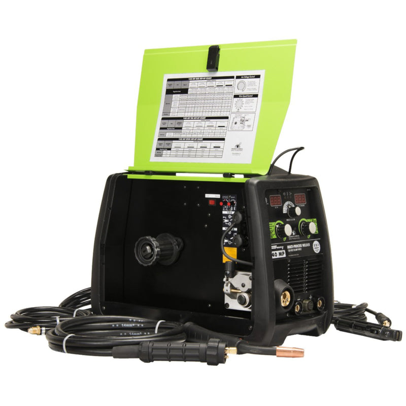 Forney  140 amps 115 volt DC  3-in-1 Welder  38 lb. Green