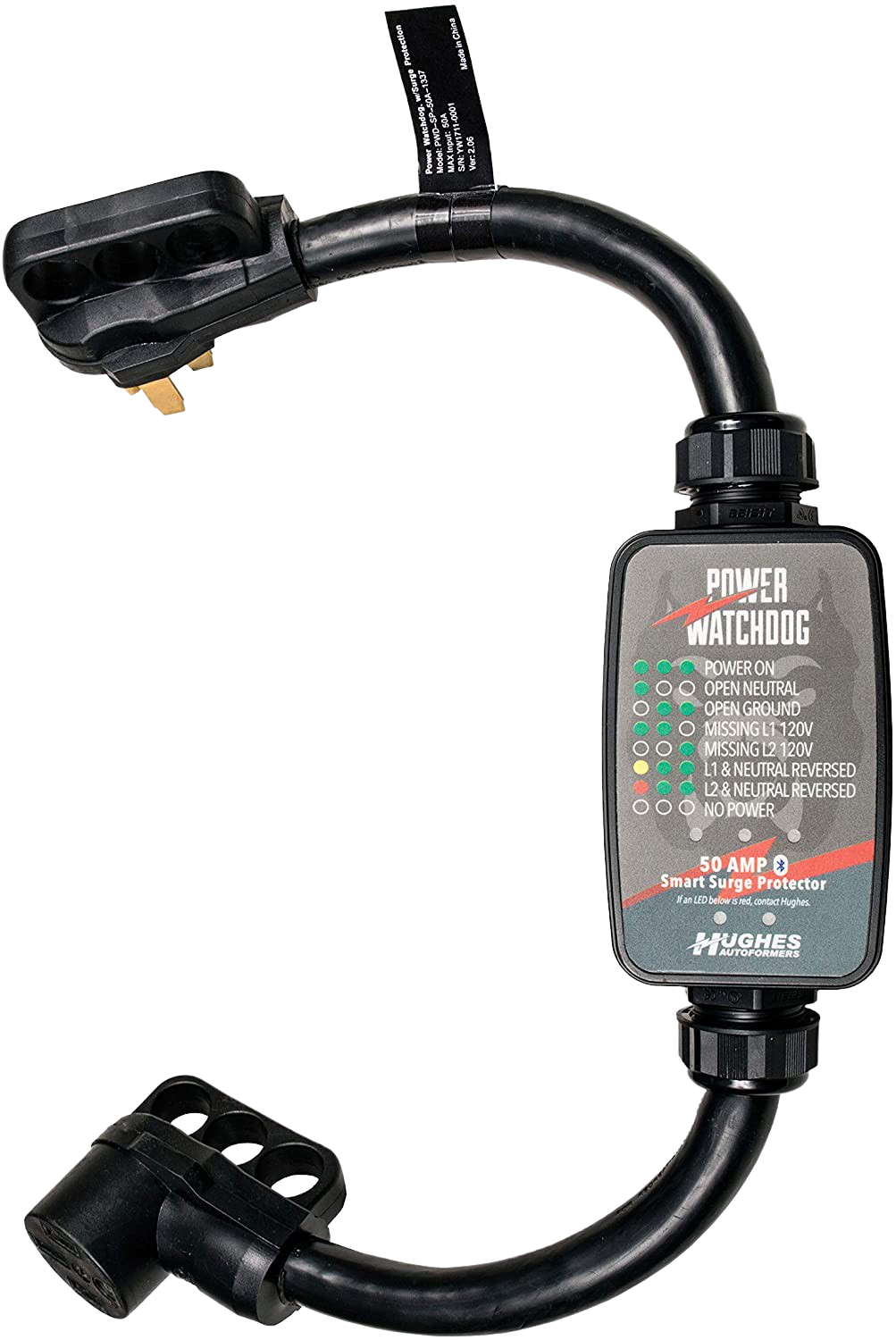 Hughes Autoformers PWD50 Power Watchdog 50 Amp Bluetooth Surge protector New