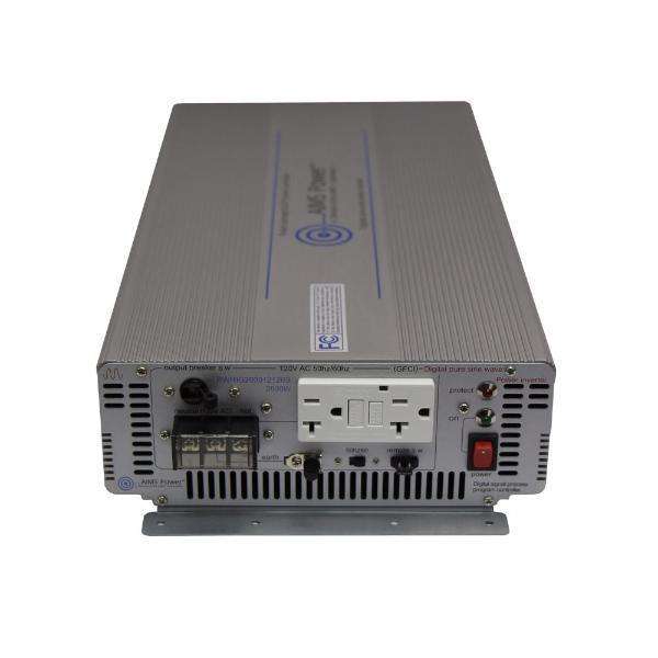 Aims Power PWRIG200012120S 2000 Watt Pure Sine Power Inverter - Industrial Grade New