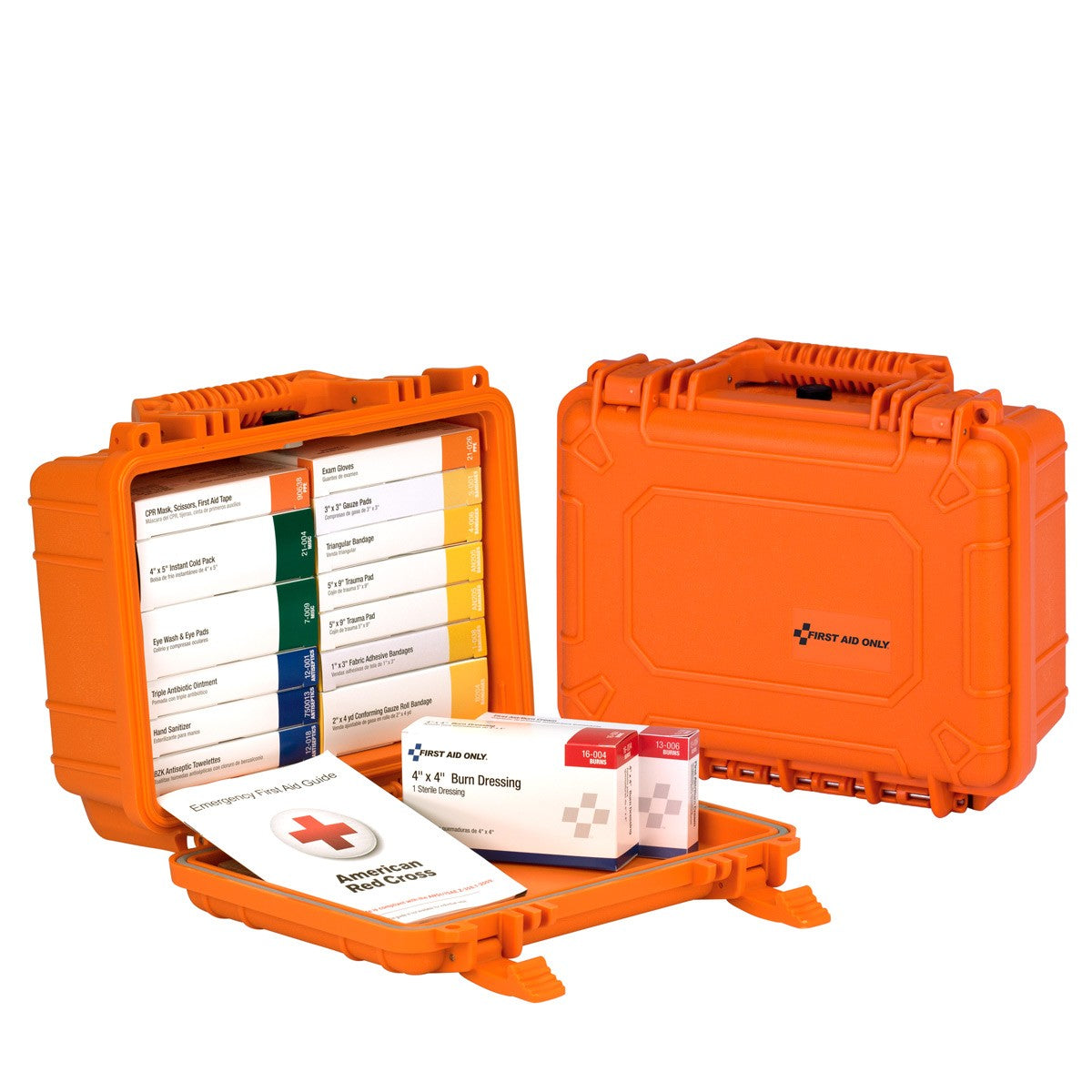 First Aid Only 25 Person Unitized Waterproof First Aid Kit, ANSI Compliant (2 per order)