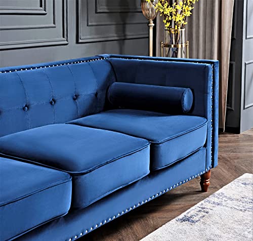 US Pride Furniture S5369N-S5372N-S Sofas, Blue
