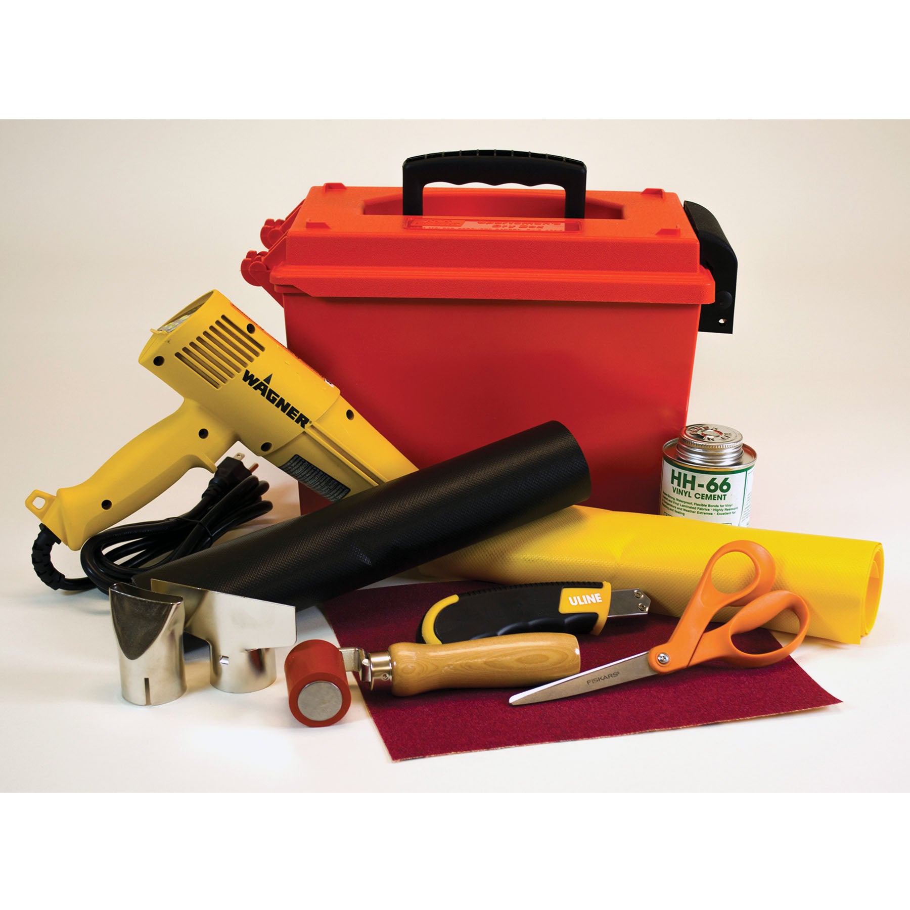 Justrite PVC Coated Fabric Repair Kit Without Heat Gun