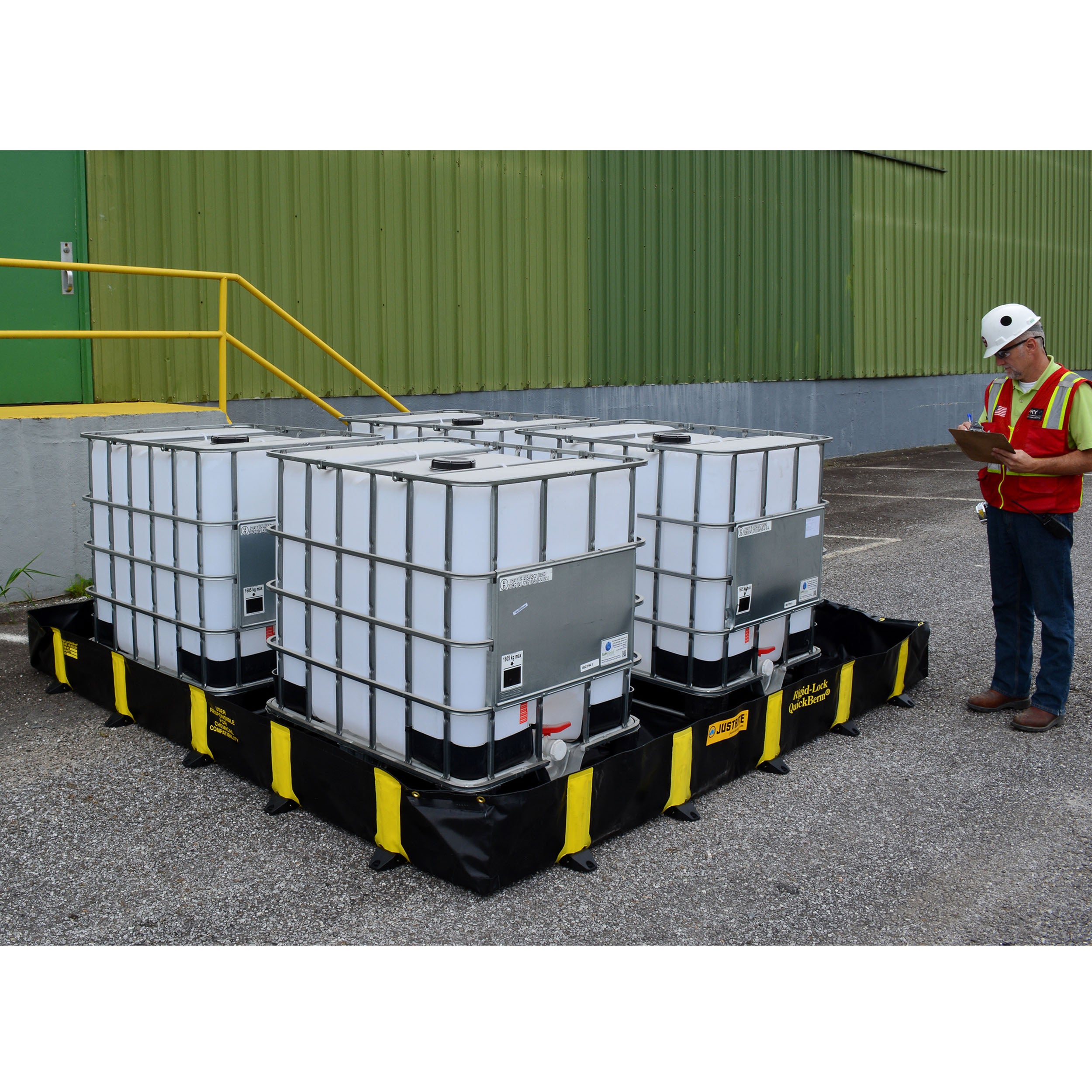 Justrite Rigid-Lock Quickberm®