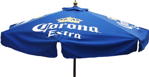 Corona Extra 7 Foot Beer Patio Umbrella Market Style New