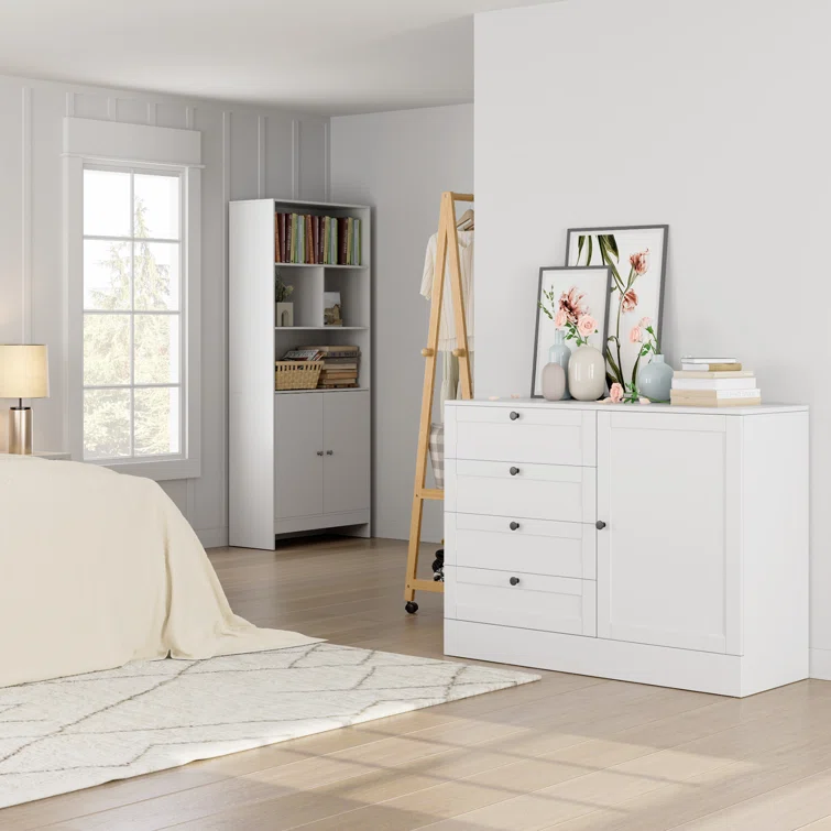 Beeville 43.3'' Wide 4 Drawer Sideboard