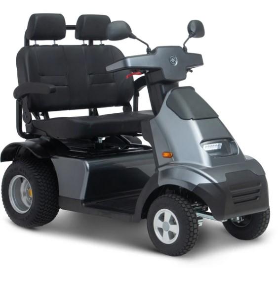 Afikim Afiscooter S4 Duo 4 Wheel Electric Mobility Scooter Dual Seat Red New