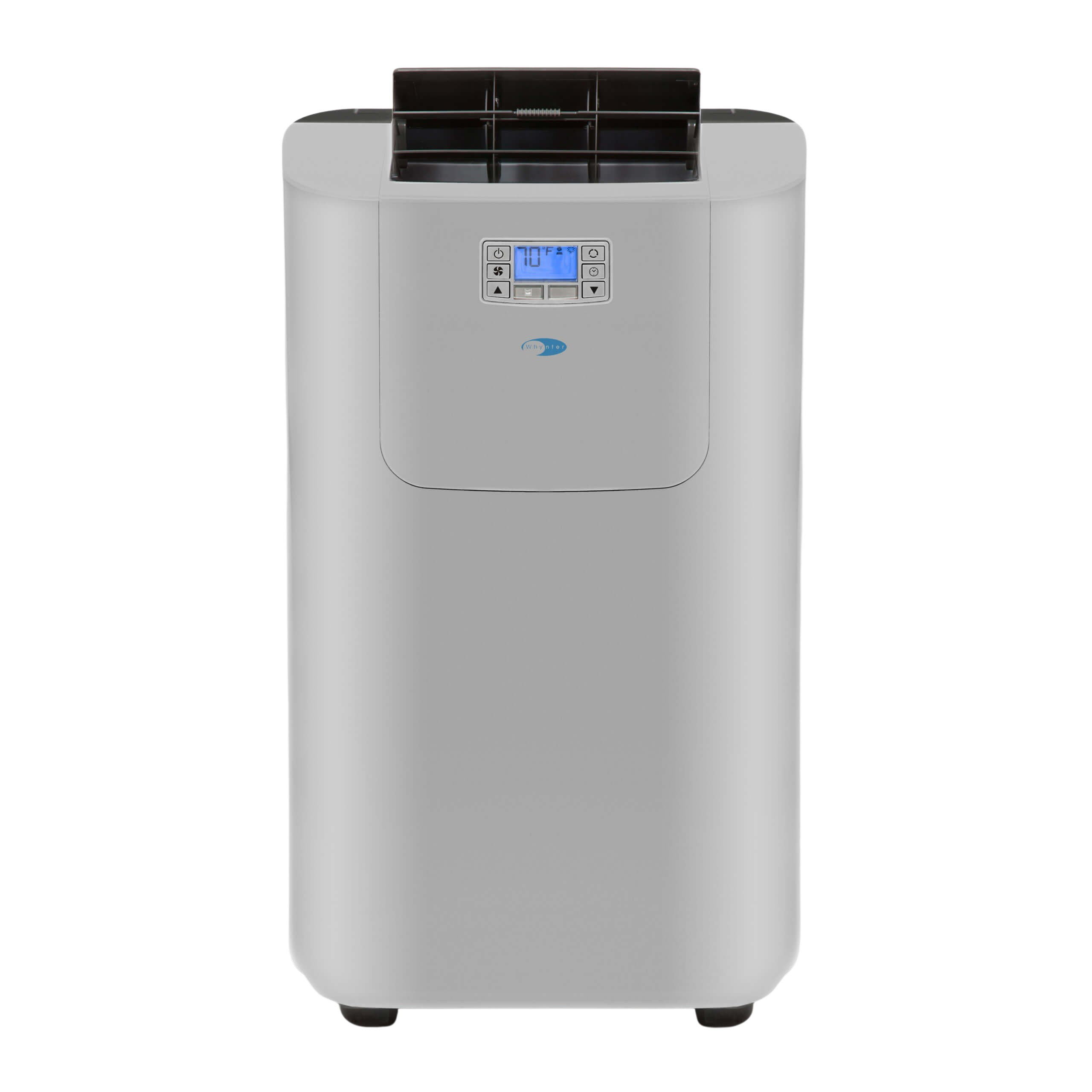 Whynter ARC-122DHP 12,000 BTU Elite Dual Hose Portable Air Conditioner Heater and Dehumidifier  Silver New