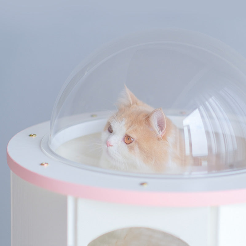 White Rocket Cat Tree