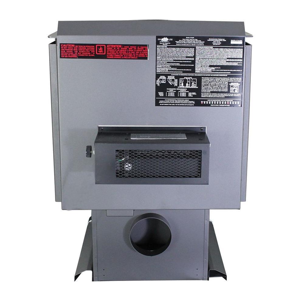 Ashley Hearth AW3200E-P EPA Certified 3,200 sq. ft. Large Pedestal Wood Stove with Blower New