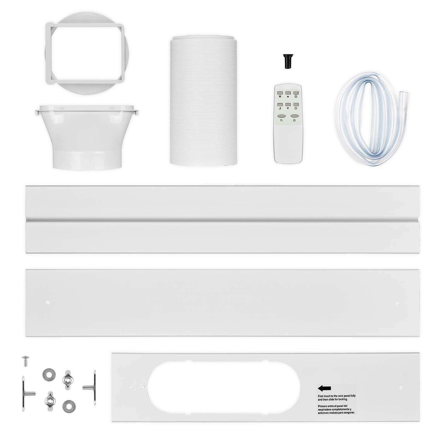 JHS A019-8KR/A 8,000 BTU Portable Air Conditioner with Dehumidifier and Remote New