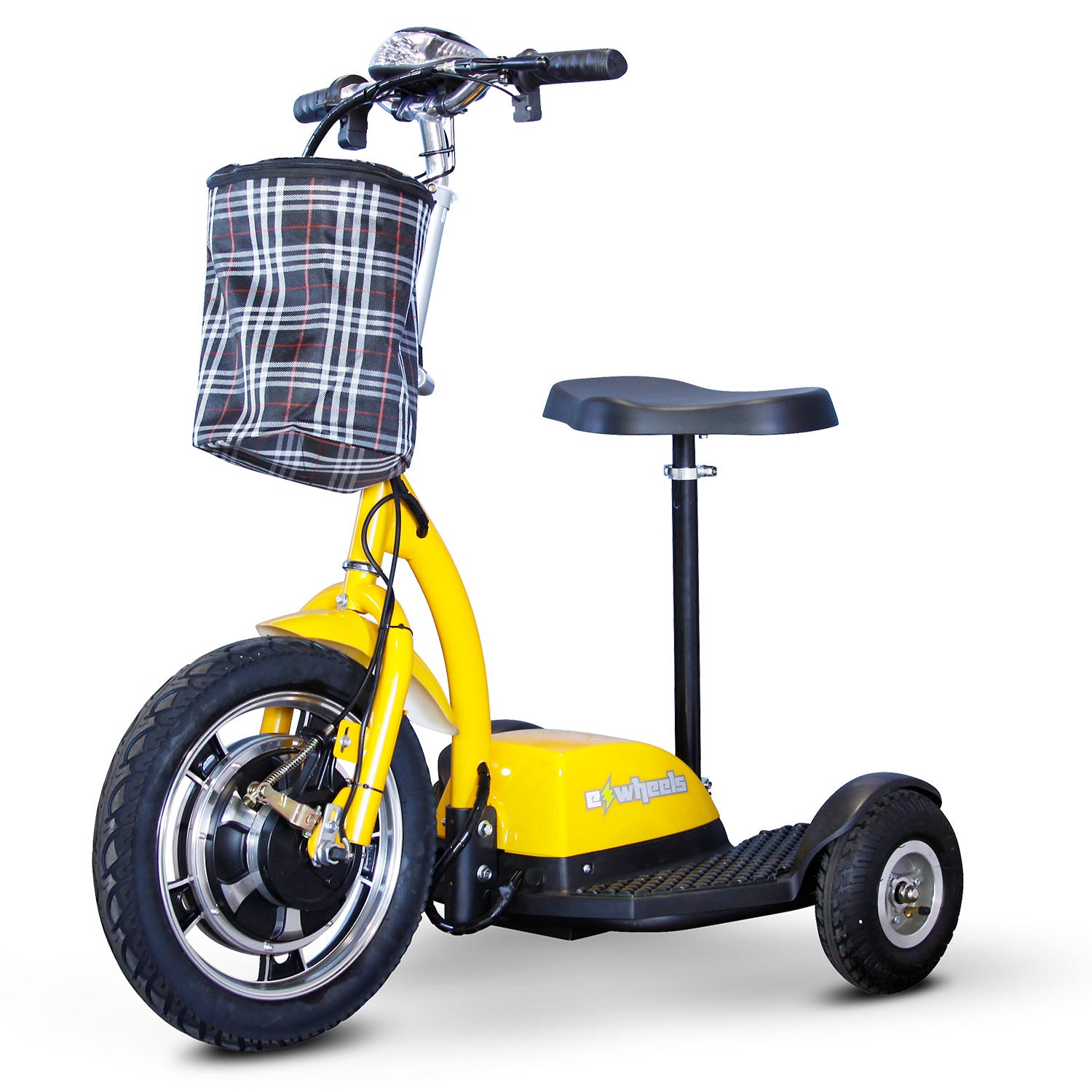 EWheels EW-18 Stand-in-Ride 3-Wheel Folding Mobility Scooter