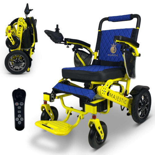 ComfyGO Majestic IQ-7000-AF Remote Control Automatic Folding Electric Wheelchair New
