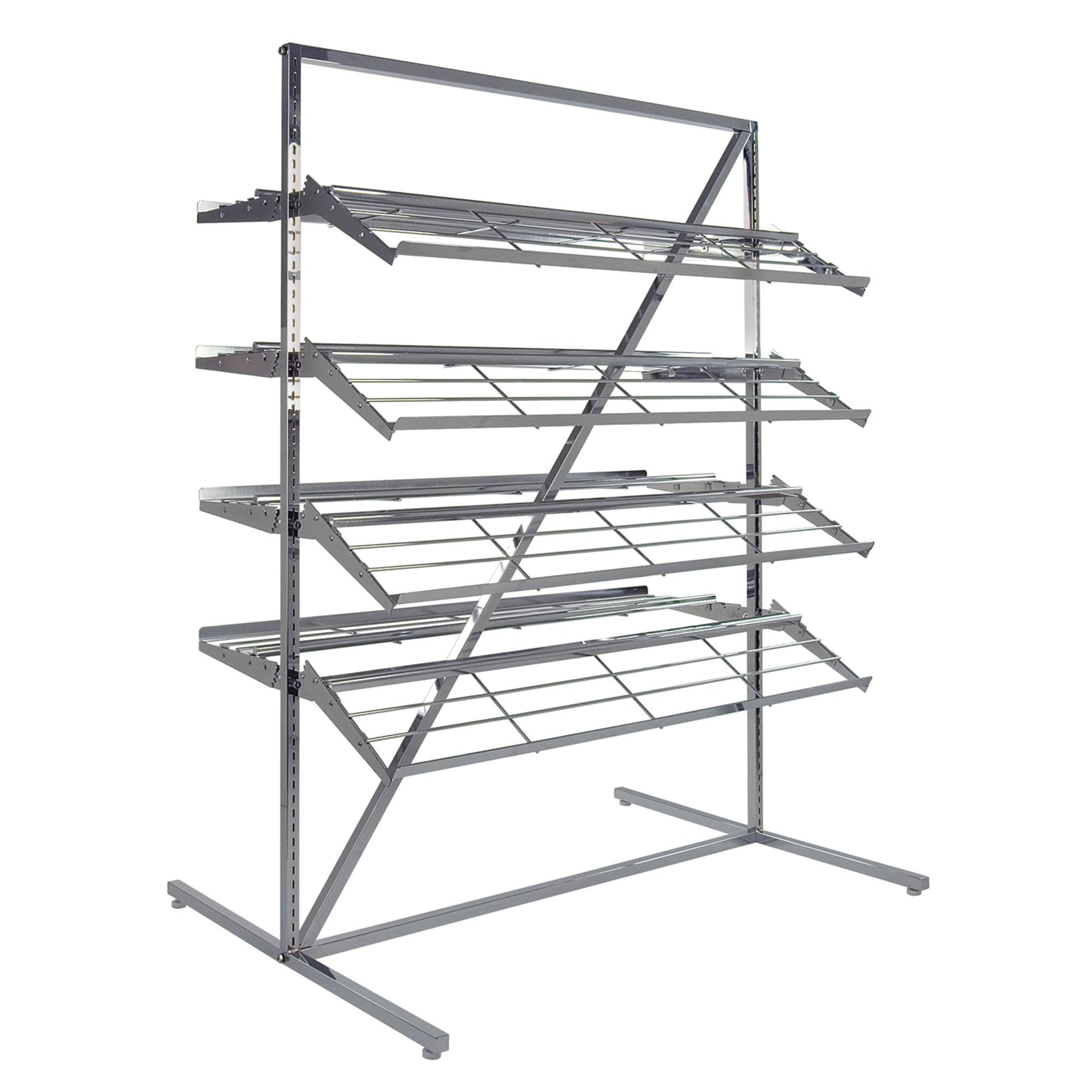 Econoco T Style Adjustable Shoe Rack